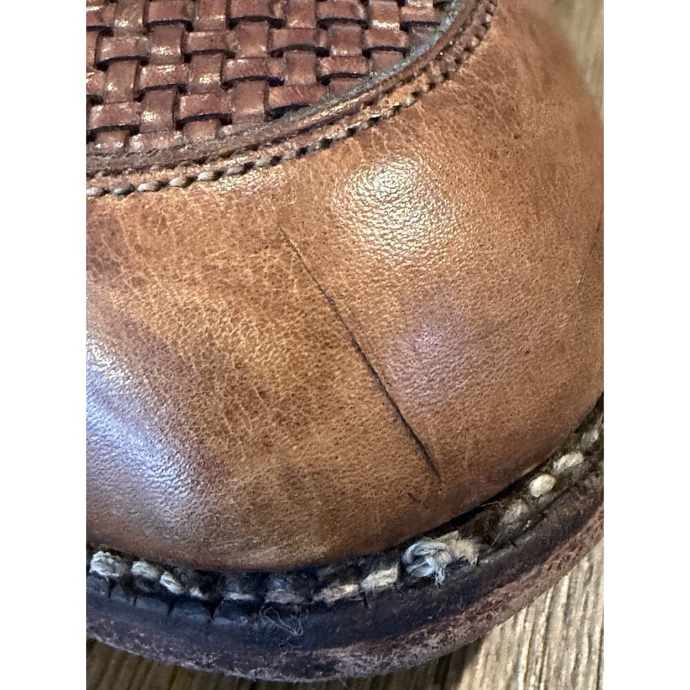 Allen Edmonds Norfolk Woven Leather Derby Oxford Dress Shoes Men’s Sz 10.5D - Picture 12 of 12